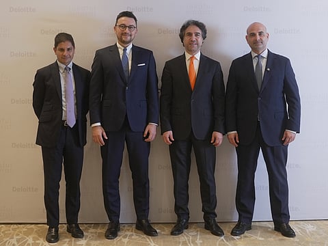 Leadership teams from Takaful Emarat and Deloitte at the launch of their strategic planning engagement.