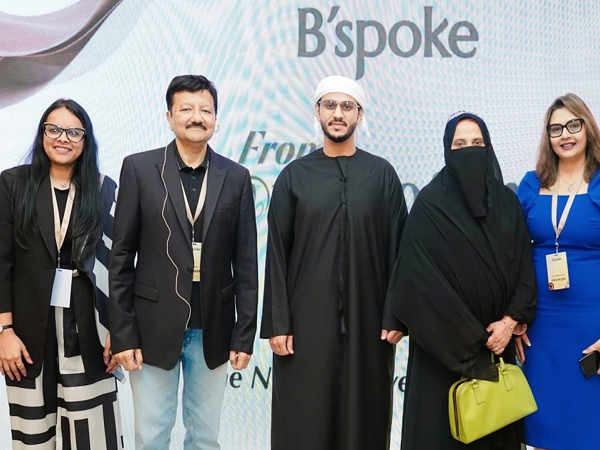 Left to Right : Prerna Gupta, Sid Das, Shaikh Khaled Saqer AlQassimi, Shaikha Khawla AlQassimi, Dr Preetha Kiran.