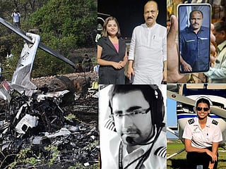 Ajit Pawar with Pinky Mali, Vidip Jadhav, Capatin Shambhavi Pathak and Captain Sumit Kapoor.