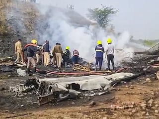 The plane that crashed with Ajit Pawar