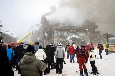 Blaze hits luxury Courchevel hotel, nearly 300 evacuated