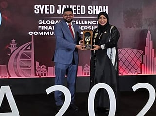Abu Dhabi finance leader wins global excellence award