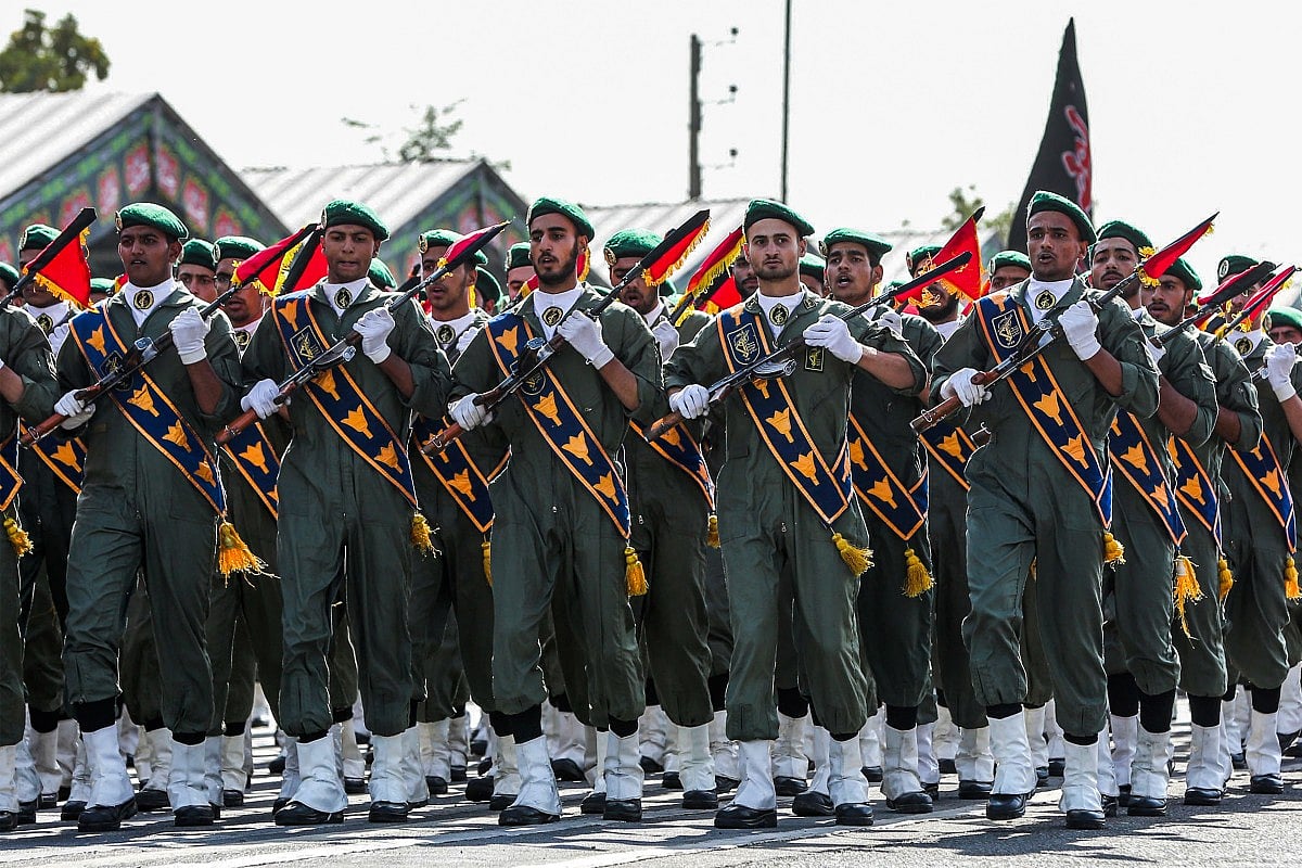 Unlike Iran’s regular army, Islamic Revolutionary Guard Corps answers directly to Supreme Leader Ayatollah Ali Khamenei.