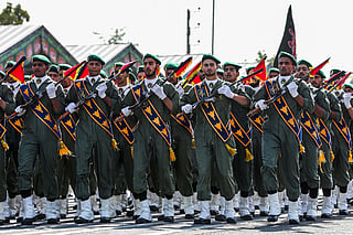 Unlike Iran’s regular army, Islamic Revolutionary Guard Corps answers directly to Supreme Leader Ayatollah Ali Khamenei.