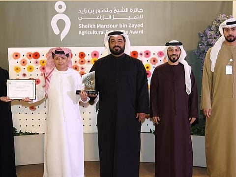 Ras Al Khaimah flower farm wins first place in national agricultural award