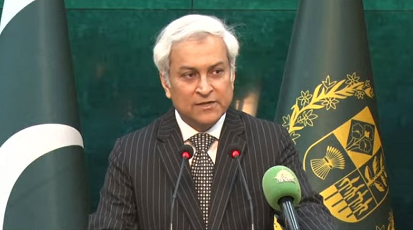 Pakistan Foreign Office Spokesperson Tahir Andrabi describes claims connecting Pakistan’s participation in the Board of Peace with the Abraham Accords as a “misconception.