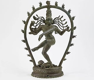 The sculptures exemplify the remarkable skill of South Indian bronze artisans, especially during the Chola period (9th–13th centuries), when lost-wax casting was perfected for religious icons used in processions and worship.