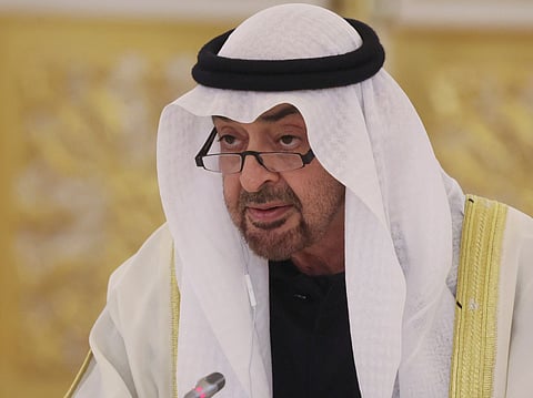 UAE President Sheikh Mohamed bin Zayed al-Nahyan 