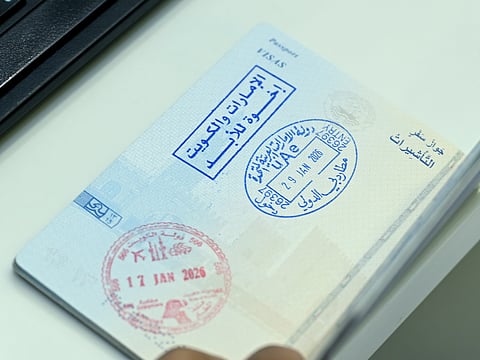 Kuwaiti travellers arriving at Dubai International Airport during UAE–Kuwait Week, marked by special welcome activities across DXB.