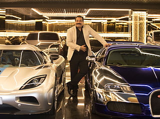 Dr Roy was known as an avid car enthusiast. The basement of his Emirates Hills villa in Dubai is dedicated to showcasing his super luxury cars.