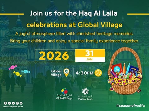 Dubai Police bring Haq Al Laila magic to Global Village