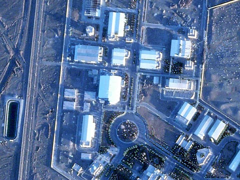 Satellite image shows the Pilot Fuel Enrichment Planet covered by a new roof at Iran's Natanz nuclear enrichment site on Wednesday, January 28, 2026. 