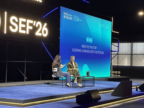 Rania Masri El Khatib, CEO of The Giving Movement at SEF 2026