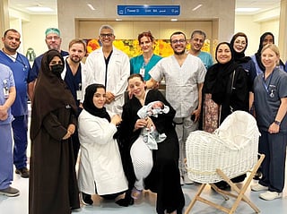 Both mum and baby are doing well