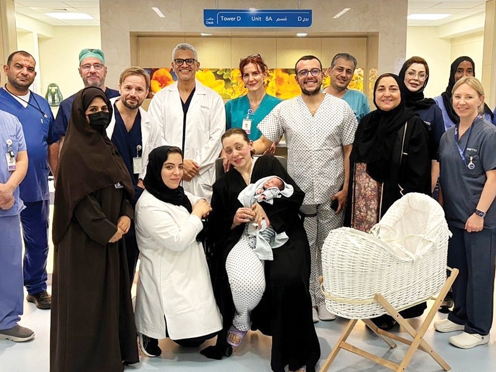 Both mum and baby are doing well