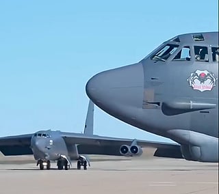 US military aircraft reportedly bound for Diego Garcia, a joint US–UK military base in the Indian Ocean.