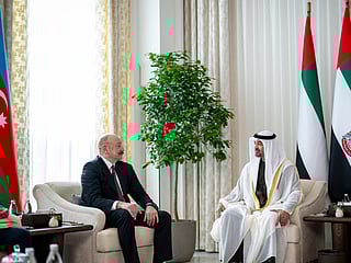 UAE, Azerbaijan leaders meet to boost cooperation