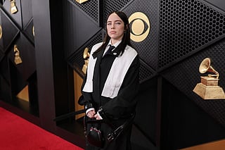 Billie Eilish attends the 68th GRAMMY Awards on February 01, 2026 in Los Angeles, California.