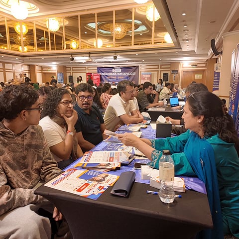 The Global Education Expo brings offer students and parents direct access to some leading universities. File photo from the last expo