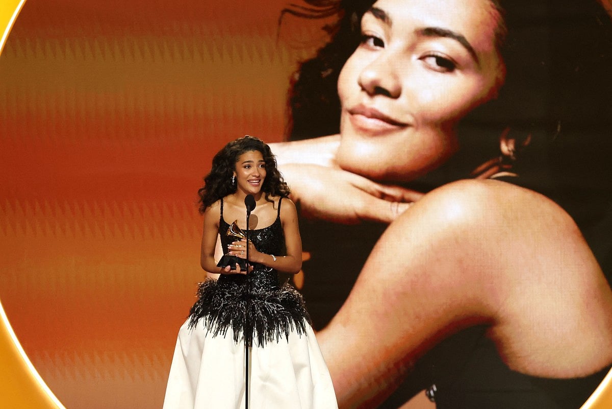 British singer-songwriter Olivia Dean -- who topped charts at home and abroad with her monster hit "Man I Need" -- on Sunday won the Grammy for Best New Artist.