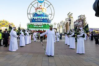 Dubai Police mark Haq Al Laila at Global Village