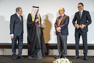 RAK Ruler honours Omar Yaghi with science prize