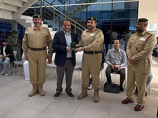 Bur Dubai Police commend Jordanian resident for exemplary conduct.