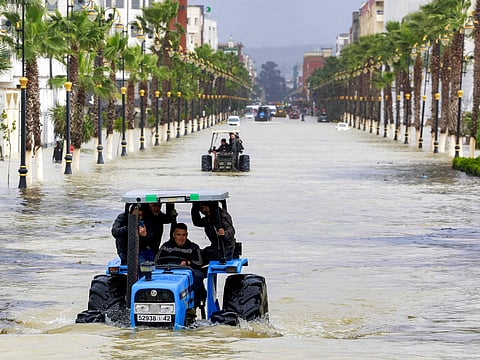 Morocco evacuates 50,000 as floods hit northern city