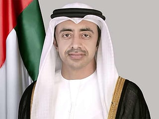 Sheikh Abdullah bin Zayed Al Nahyan, Deputy Prime Minister of UAE and Minister of Foreign Affairs