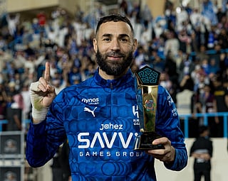 Benzema scored a hat-trick and won MOM award on his Al Hilal debut