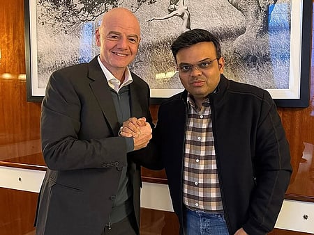 Ultimate sports crossover: When Gianni Infantino met Jay Shah at the Winter Olympics