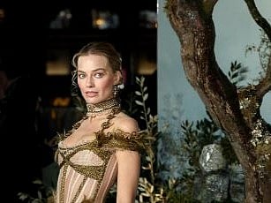 Margot Robbie at Wuthering Heights premiere