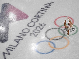 US' Alysa Liu competes in the figure skating women's single short program team event during the Milano Cortina 2026 Winter Olympic Games at Milano Ice Skating Arena in Milan on February 6, 2026. 