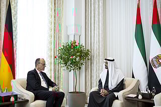 UAE President, German Chancellor discuss bilateral ties