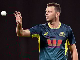 Australia's Josh Hazlewood