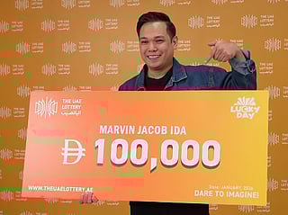 Mom in hospital: Filipino expat wins Dh100K UAE Lottery