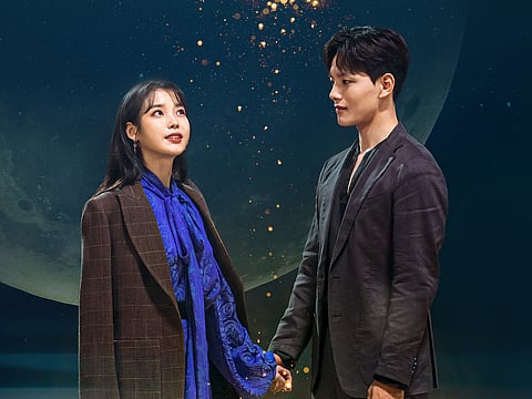 Yeo Jin-goo and IU in Hotel Del Luna 