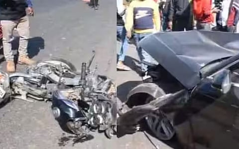The accident occurred near Koshta (Kosta) village on the Rewa–Prayagraj highway