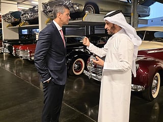 FIA boss shows Paraguayan president his car collection