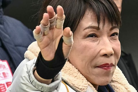 Capitalising on her honeymoon start as Japan’s first woman premier, Takaichi’s ruling bloc looked on course to have secured a two-thirds majority in the lower house, according to media estimates.