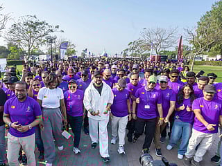 Dubai: Sreesanth joins 36,000 at LuLu Walkathon