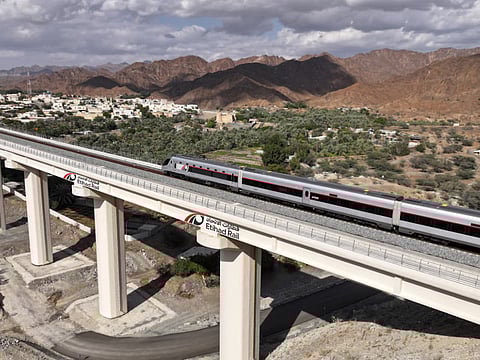 Video: What will you see from the windows of Etihad Rail?