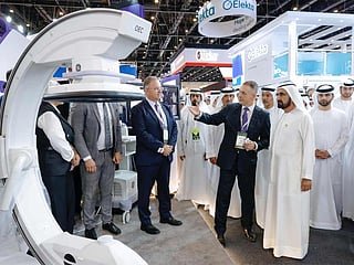 Sheikh Mohammed at the 