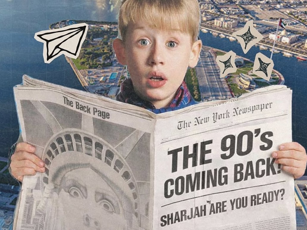 The 90s by RBO is bringing all of that back, transforming part of Sharjah into a full-blown time capsule