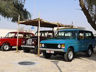 A large number of classic vehicle enthusiasts took part in the parade, featuring vintage four-wheel-drive and saloon cars dating back to the 1950s and 1960s