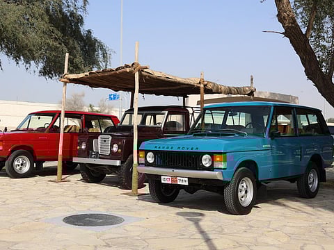 A large number of classic vehicle enthusiasts took part in the parade, featuring vintage four-wheel-drive and saloon cars dating back to the 1950s and 1960s