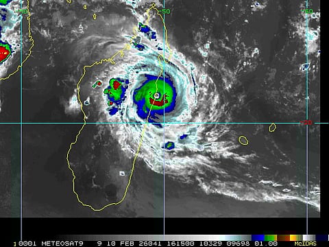 Cyclone forecaster confirmed that Toamasina had been "directly hit by the most intense part" of the storm.