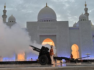 Canon fired at Sheikh Zayed Grand Mosque in Abu Dhabi. While Ramadan fasting is spiritually rewarding, those with medical conditions should plan carefully and consult doctors.