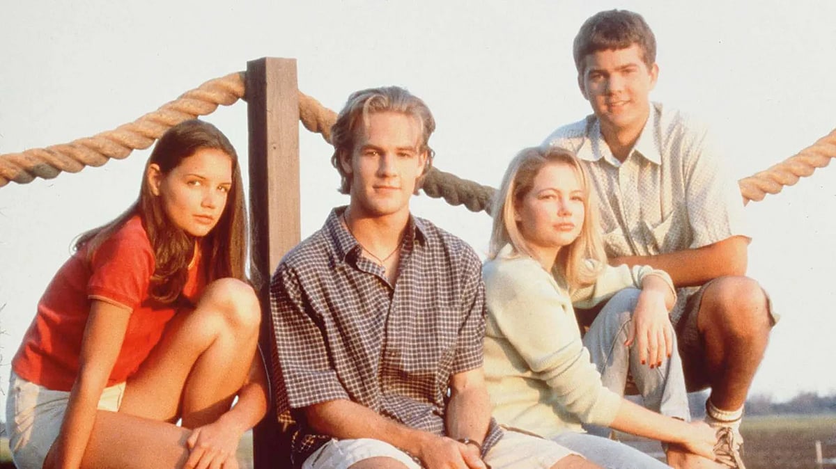 Dawson's Creek star James Van Der Beek in 1998 