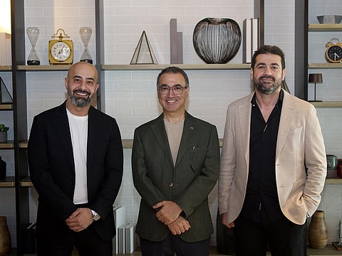 Left to Right: Ali El Kontar, CEO, ZeroOne, Burcak Soydan, MD for NTT DATA, Inc. in the Middle East, and Ali Chahbour, CTO, Zero&One.